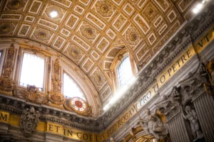 Inside St. Peter's Basilica, Vatican City