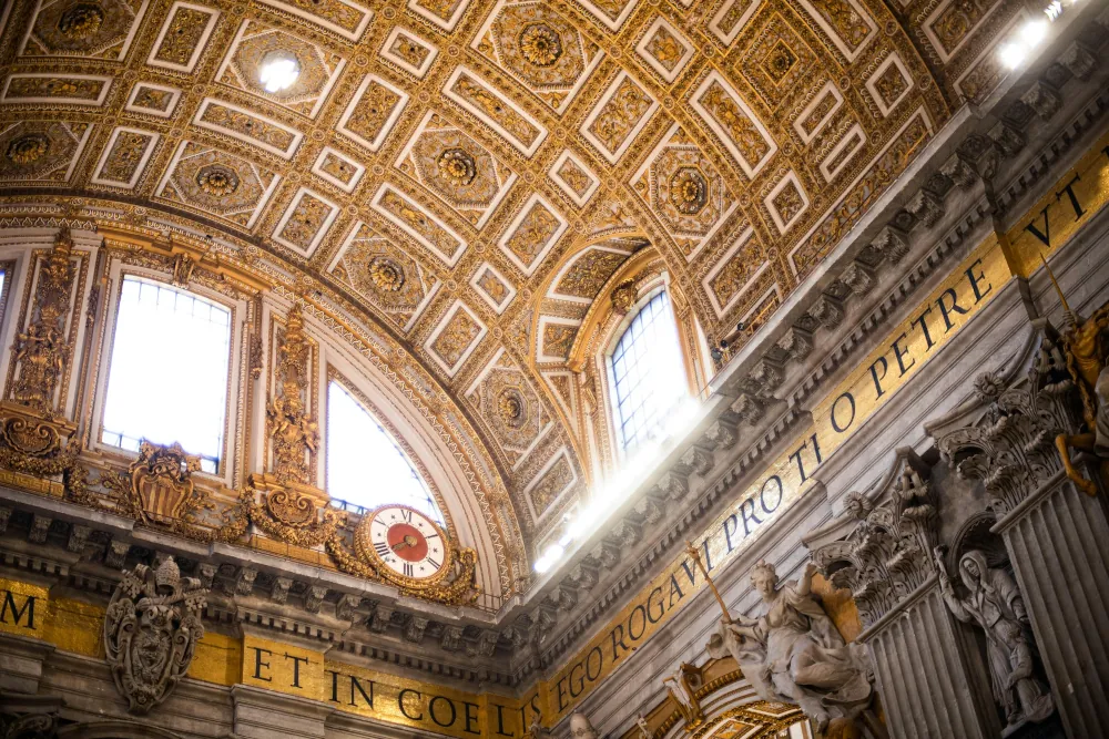 Inside St. Peter's Basilica, Vatican City